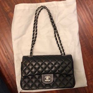CHANEL Classic Double Flap Bag Quilted Lambskin